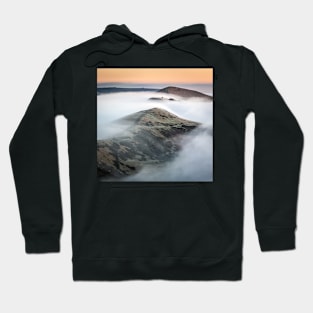 Misty Hills at Dawn Hoodie